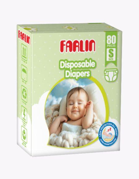 Farlin Baby Diaper 80 PCS SMALL