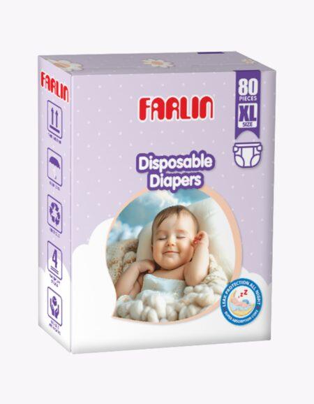 Farlin Baby Diaper 80 PCS XL