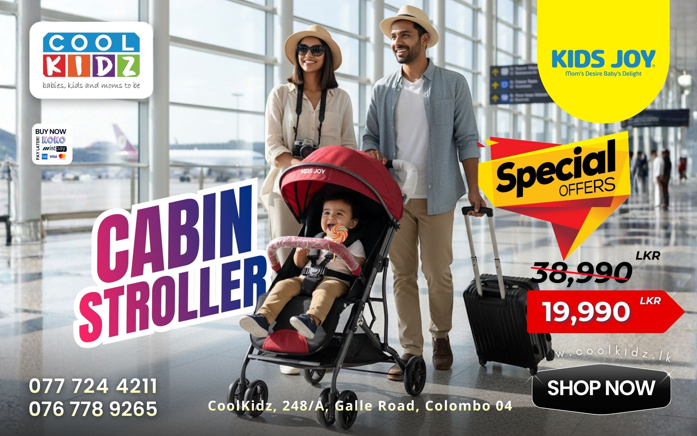 Buy Kids Joy Cabin Stroller