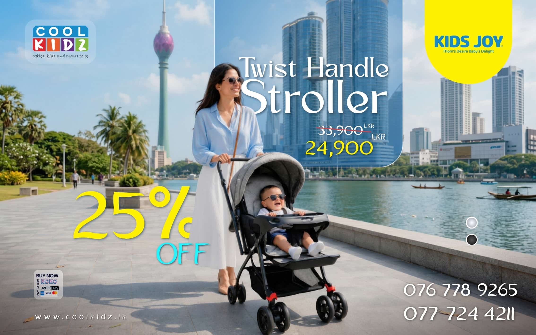 https://coolkidz.lk/product/kids-joys-twist-handle-stroller/